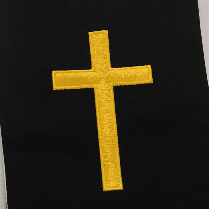 Jacquard Embroidery Pastor's Stoles